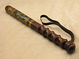 WWI police presentation truncheon with Kings Lynn coat of arms. 